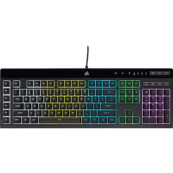 Corsair K55 Pro Lite RGB Backlit USB Wired Membrane Gaming Keyboard (Black) $23 + Free Shipping