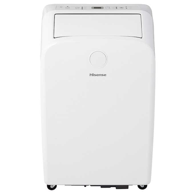 Hisense Smart SACC 8,000 BTU Dual Hose Portable Air Conditioner with Heat Pump