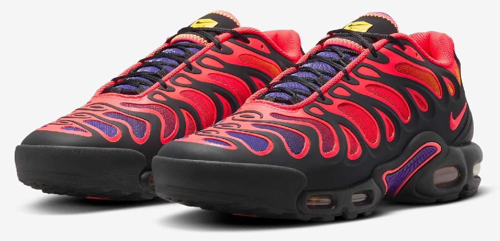 Nike Men's & Women's Air Max Plus Drift Shoes (Black/Field Purple) $81, (Light Smoke Grey) $90 + Free Shipping