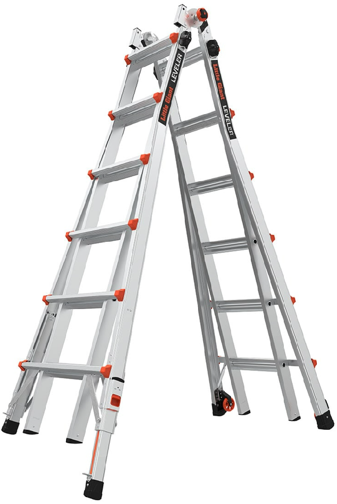 YMMV Lowes Little Giant M26 Leveler Ladder - $92.22 in store only