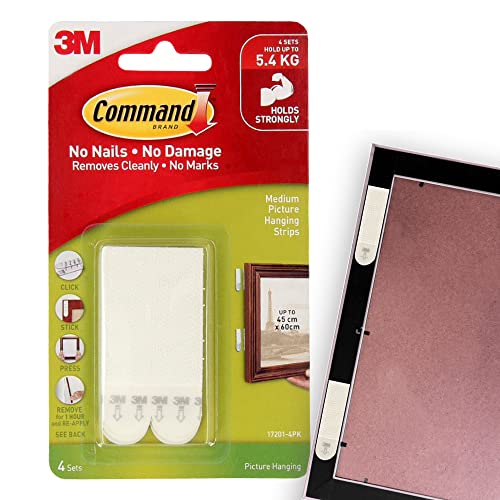 $2.91: Command White 12 lb Picture Hanging Strips
