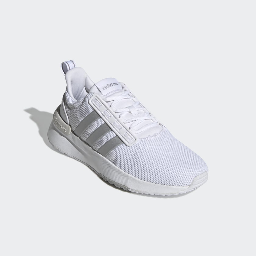 adidas Women's Racer TR21 Shoes (Cloud White/Matte Silver) $24.05 + Free Shipping