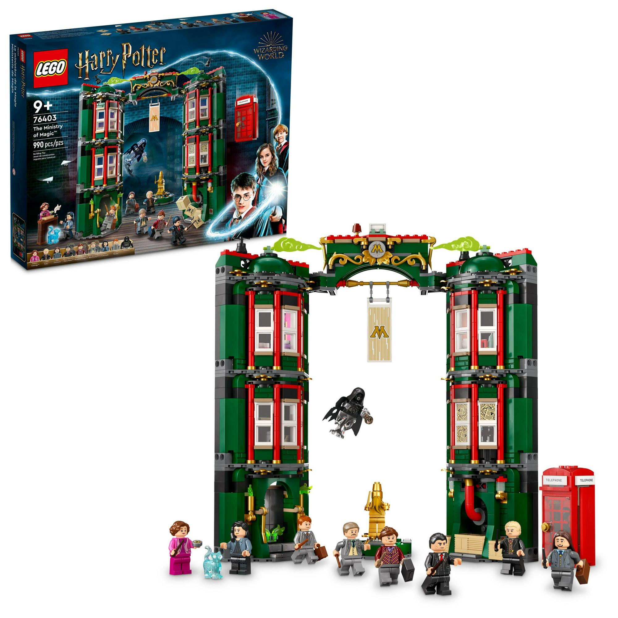 LEGO Harry Potter The Ministry of Magic Modular Model Building Toy w/ 12 Minifigures (76403) $70 + Free Shipping
