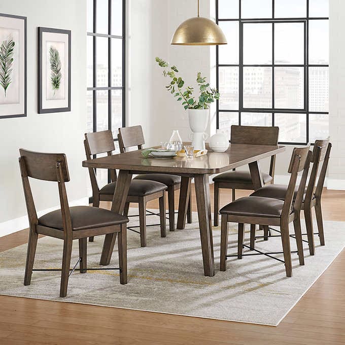 Metro 7-piece Dining Set $600. Reg $1000. F/S from Costco.