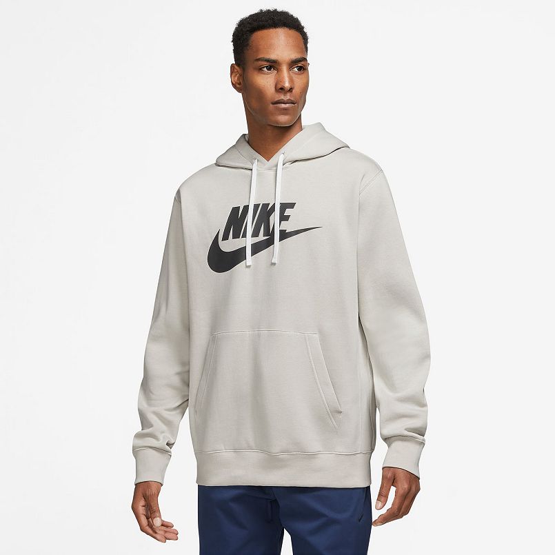 Nike Men's Big & Tall Club Logo Pullover Hoodie (Light Bone White, Sizes L-4XL) $22.75 + Free Shipping on $49+