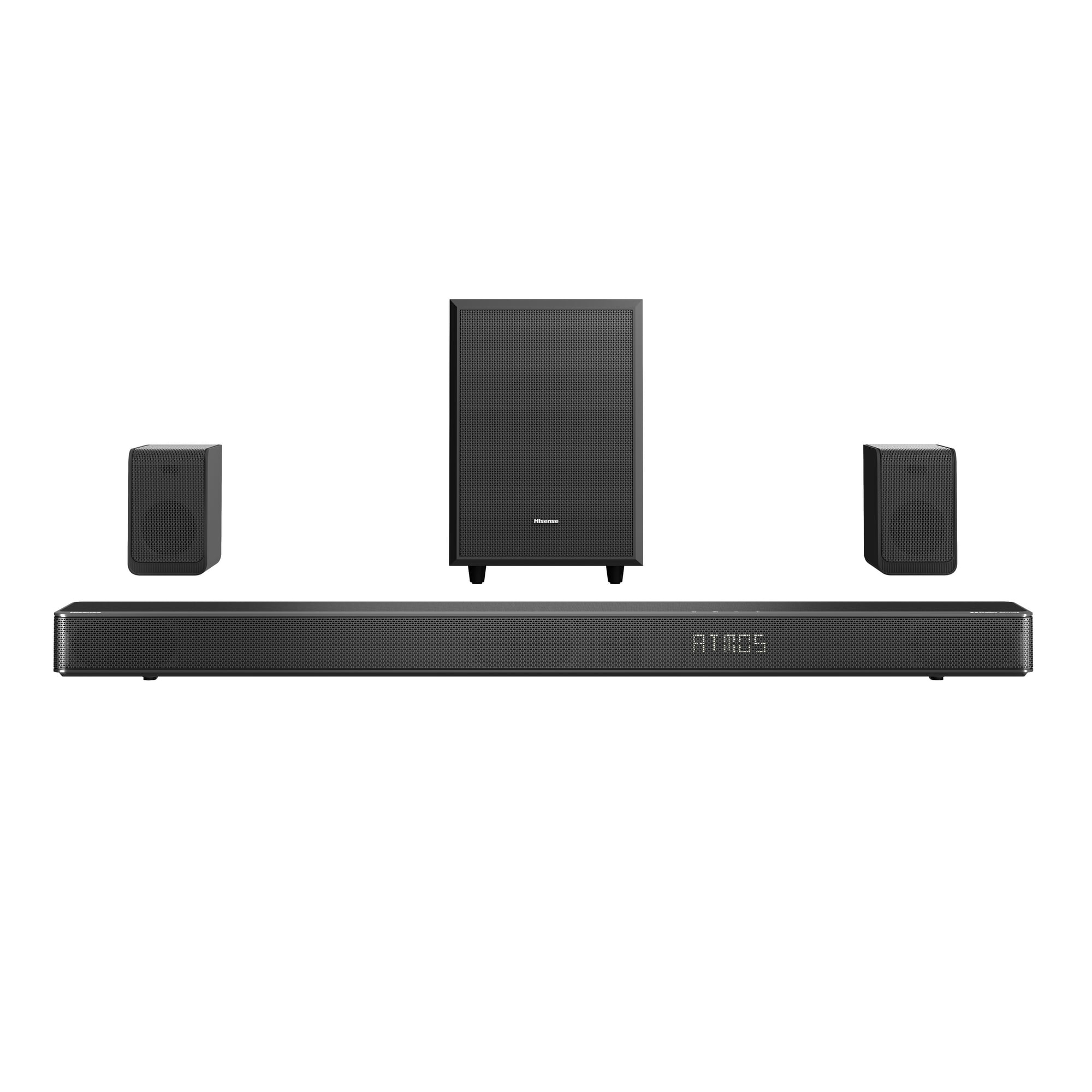 Hisense AX Series 5.1.2 Ch 420W Soundbar w/ Wireless Sub & Wireless Rear Speakers