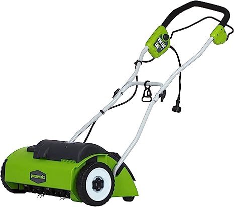 Prime Members: Greenworks 14" 10-Amp Corded Dethatcher