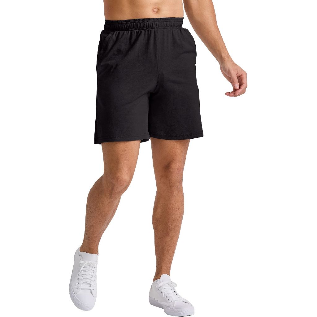Hanes Men's Originals Tri-Blend Lightweight Pull-On Jersey Shorts with Pockets (7" Inseam, Various Colors) $8 + Free Shipping w/ Prime or on