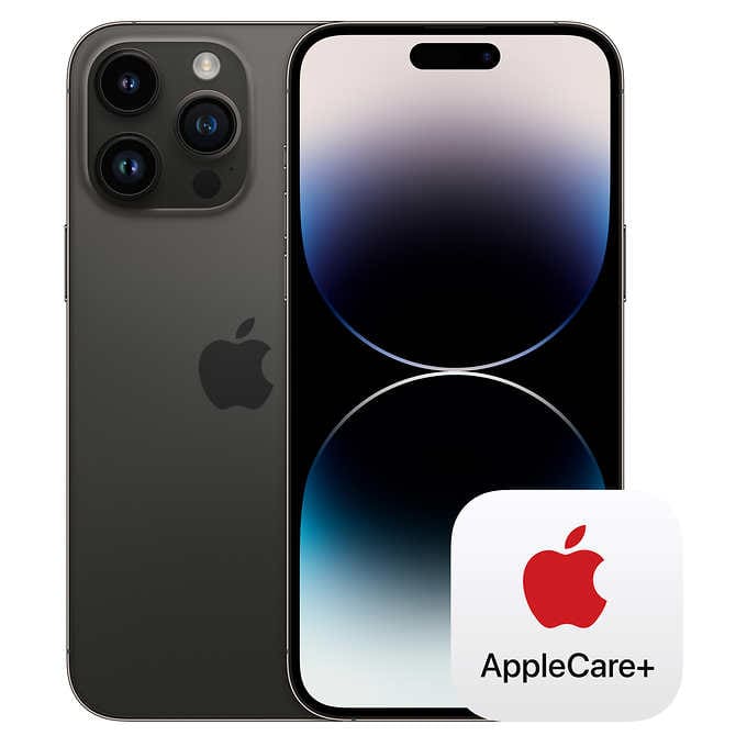 iPhone 14 Pro Max with AppleCare+ Unlocked, 256GB, Space Black