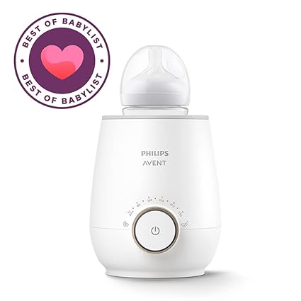 Philips AVENT Fast Baby Bottle Warmer with Smart Temperature Control and Automatic Shut-Off, SCF358/00 $43.99