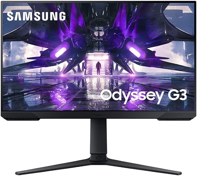 SAMSUNG 24" Odyssey G32A FHD 1ms 165Hz Gaming Monitor with Eye Saver Mode, Free-Sync Premium