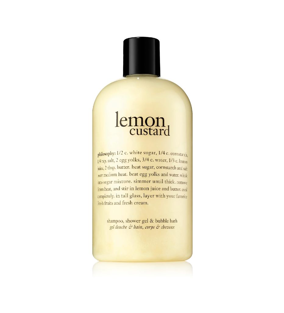16 oz. philosophy - 3-in-1 Shampoo, Shower gel & Bubble bath (Lemon Custard) $11.99 + Free Shipping w/ Prime or on $35+