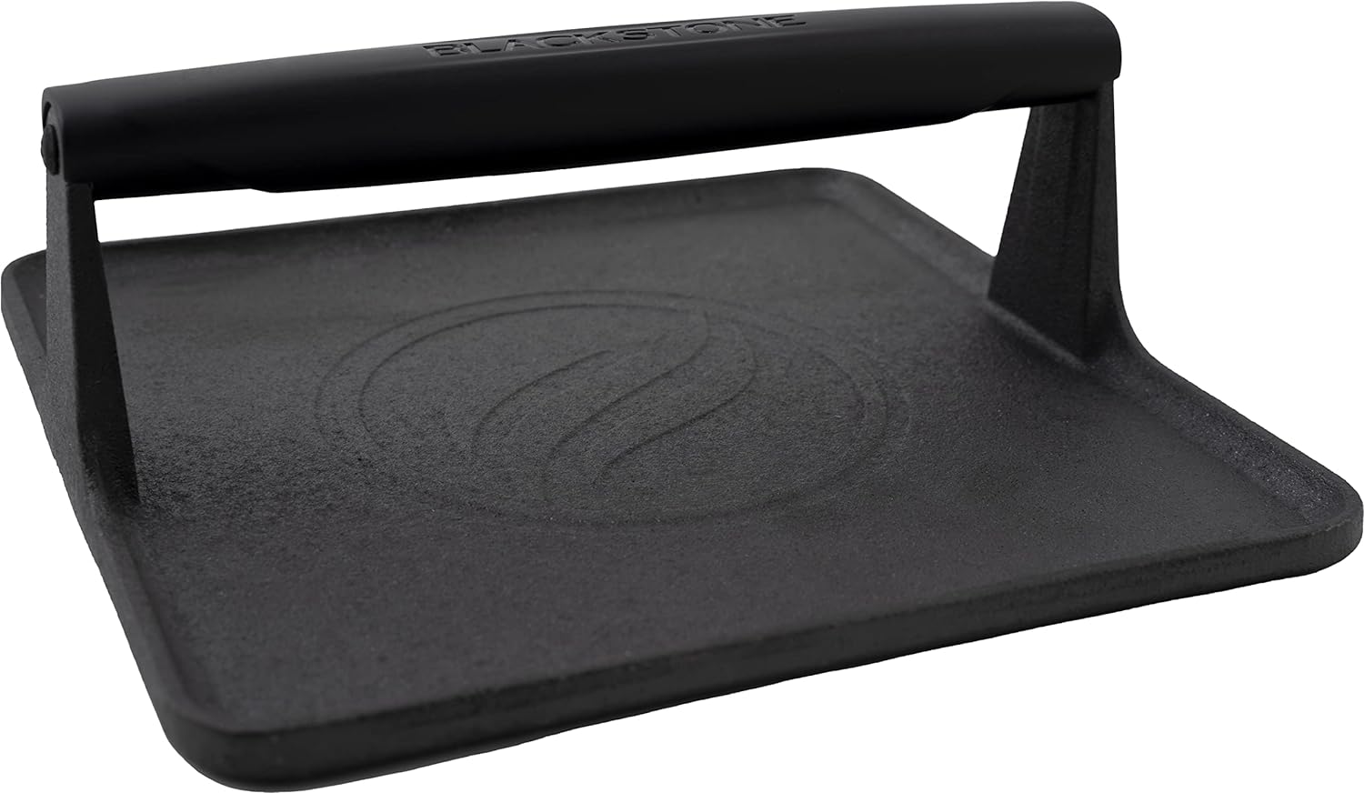 $28.30: Blackstone 5554 Pre-Seasoned Signature Cast Iron Griddle Grill Press (10” x 10” x 4”, Black) at Amazon