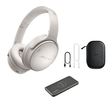 Bose QuietComfort 45 Headphones + Jupio 10000mAh Wireless Charger