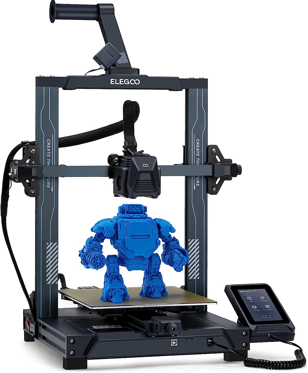 Elegoo Neptune 3 Pro 3D Printer w/ Large Build Volume + Auto Bed Leveling