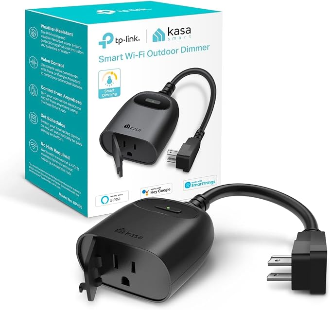 Kasa Smart Products: 3-Pack Smart Light Switch $30, Outdoor Smart Dimmer Plug