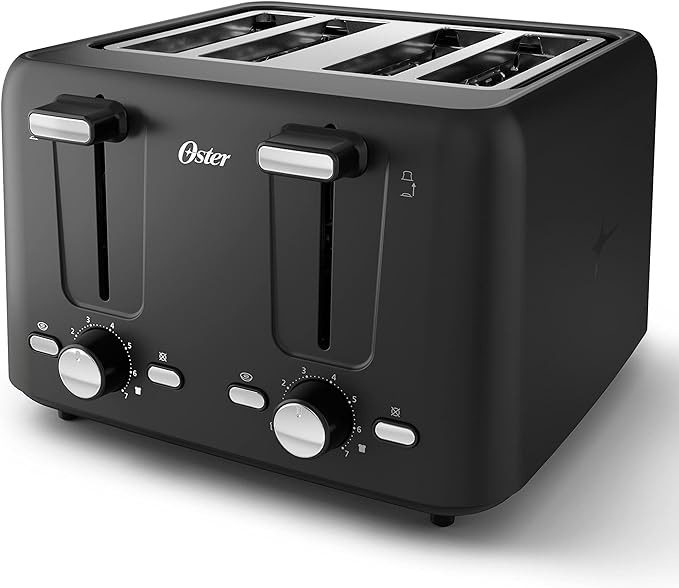 Oster 4 Slice Toaster - Black