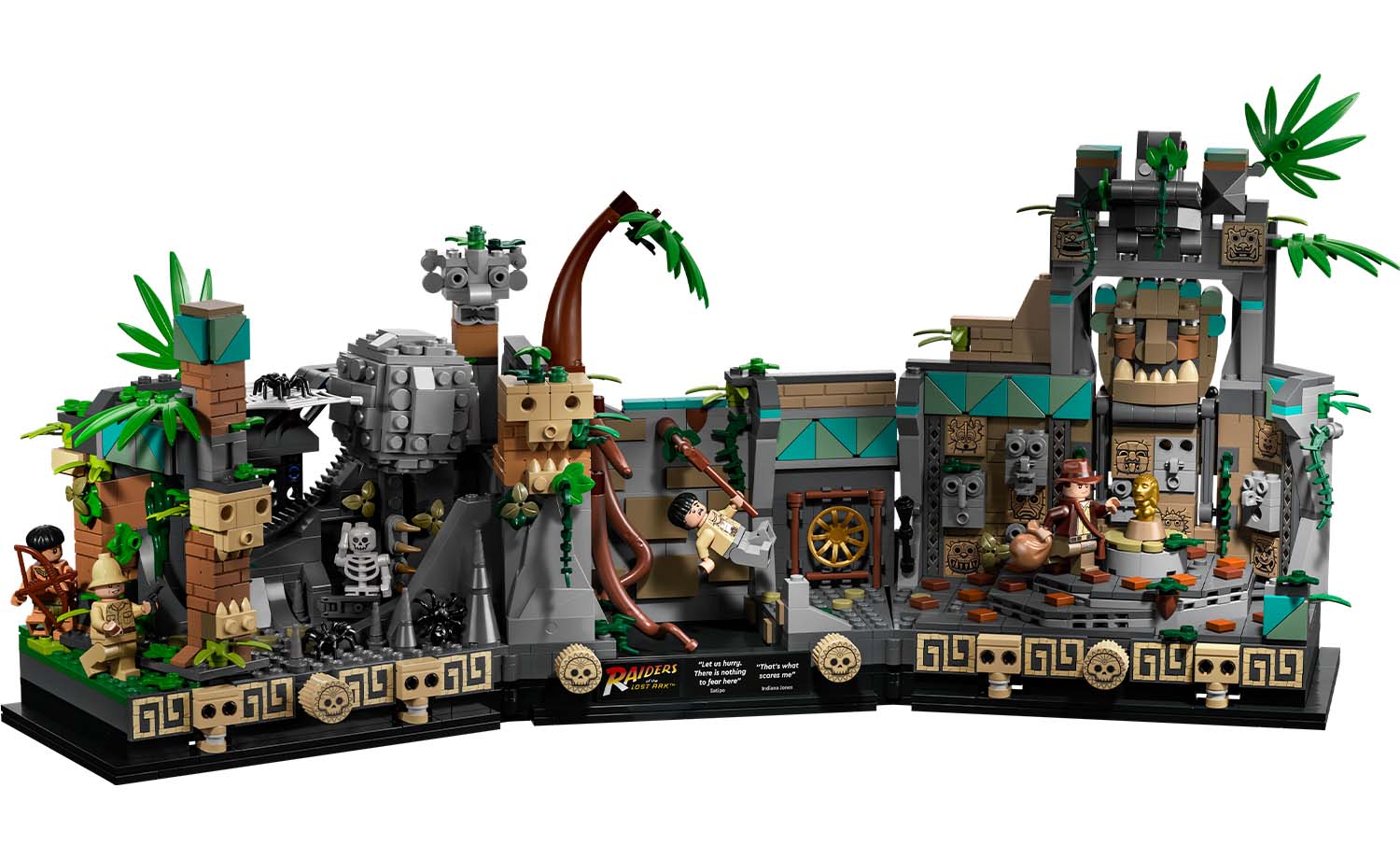 1545-Piece LEGO Raiders of the Lost Ark: Temple of the Golden Idol Building Set