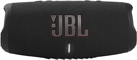JBL Charge 5 Waterproof Portable Wireless Bluetooth Speaker (Black)