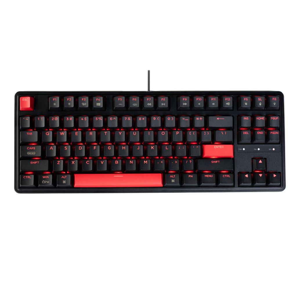 Keychron C3 Pro QMK/VIA Custom Gaming Keyboard (Brown or Red Switches) $27.47