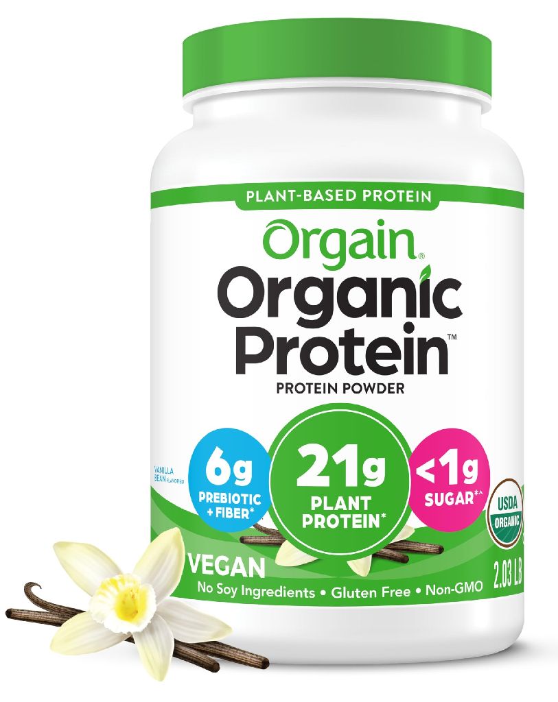 Prime Members: 2.03-lbs Orgain Organic Vegan Protein Powder (Vanilla Bean) $16.55 w/ S&S + Free Shipping