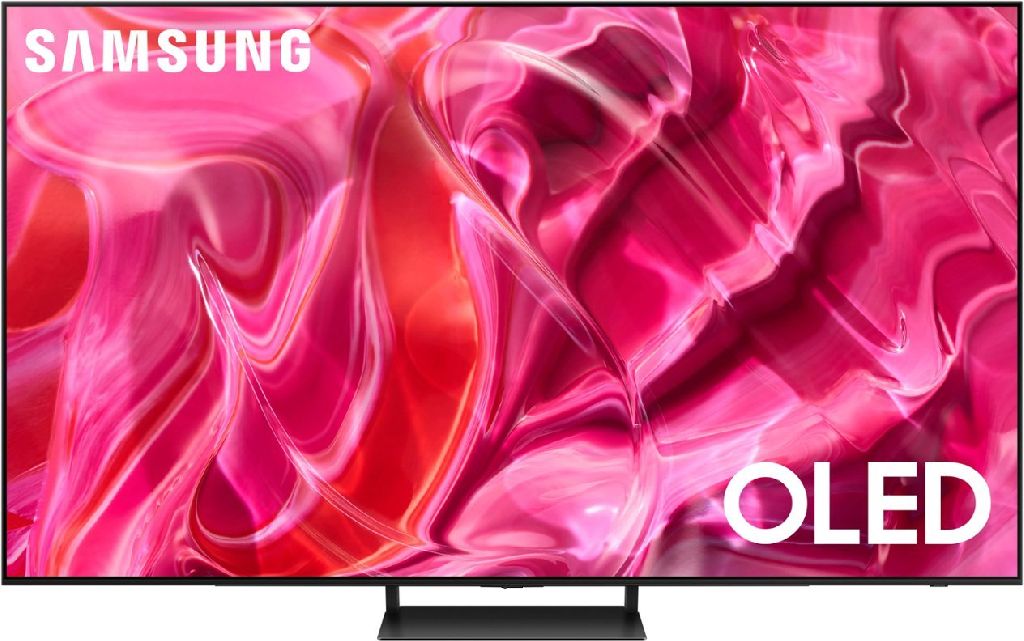 Samsung - 77" Class S90C OLED 4K UHD Smart Tizen TV $1899