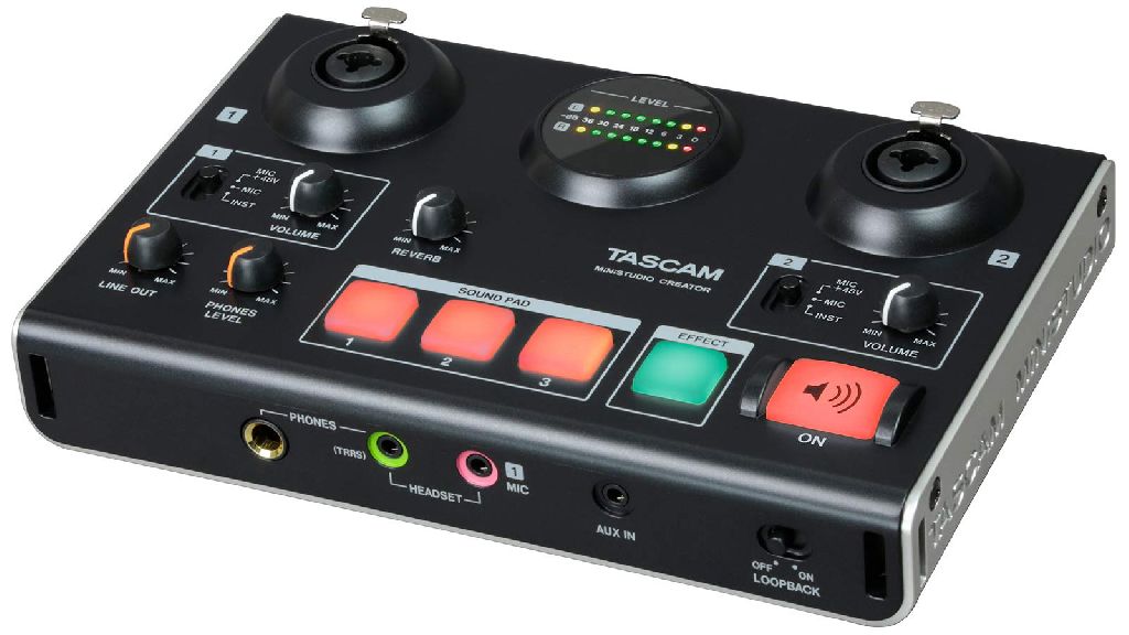 Tascam Ministudio Creator US-42B Podcast Studio USB Audio Interface $49 + Free Shipping