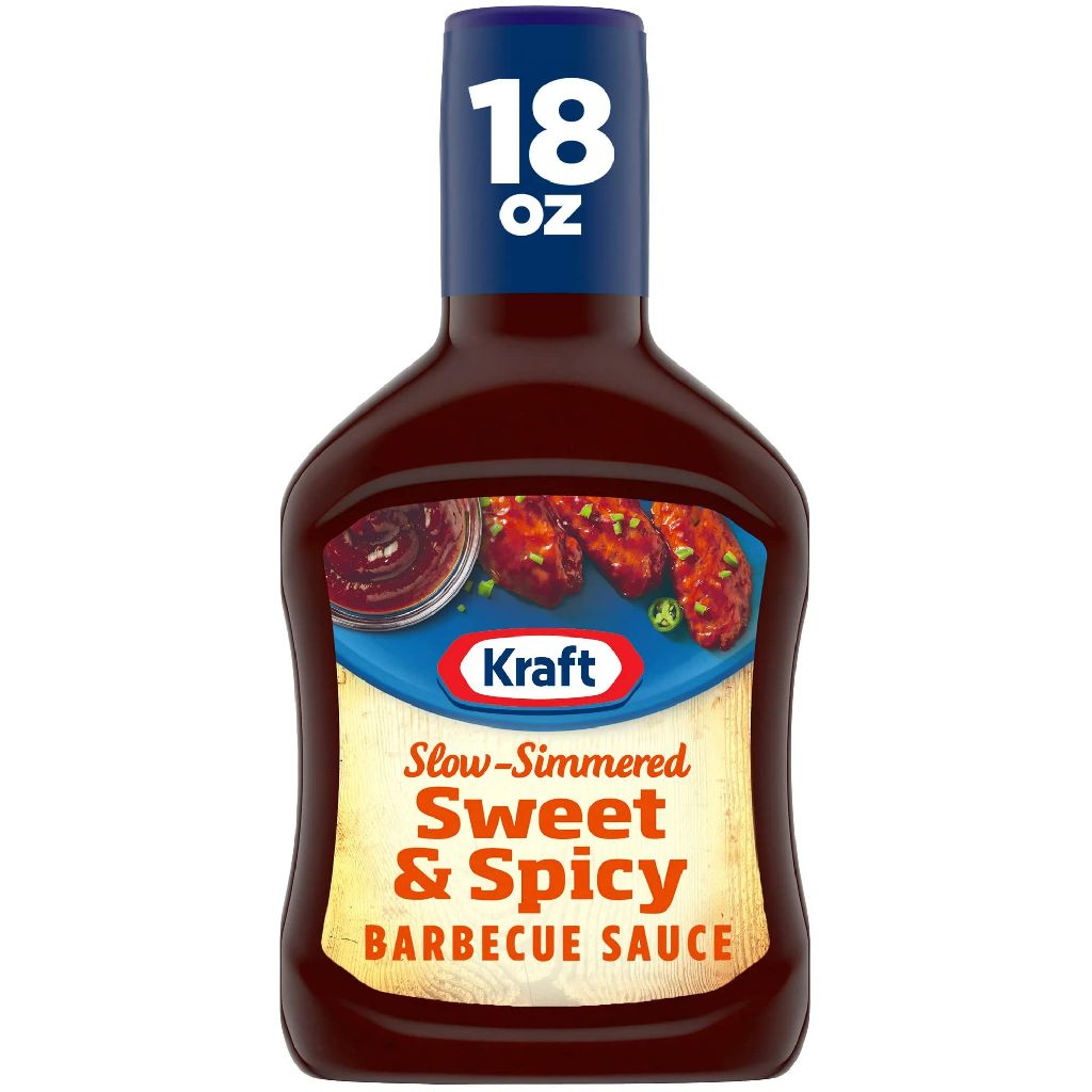 18-Oz Kraft Sweet & Spicy Slow-Simmered BBQ Sauce $1.42 w/ S&S + Free Shipping w/ Prime or on orders over $35
