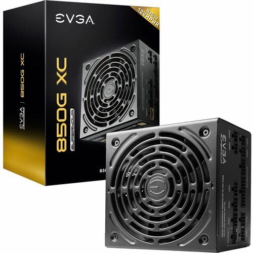 EVGA Supernova XC ATX3.0 & PCIE 5 80 Plus Gold Desktop Power Supplies: 850G $100, 1000G $125 + Free Shipping