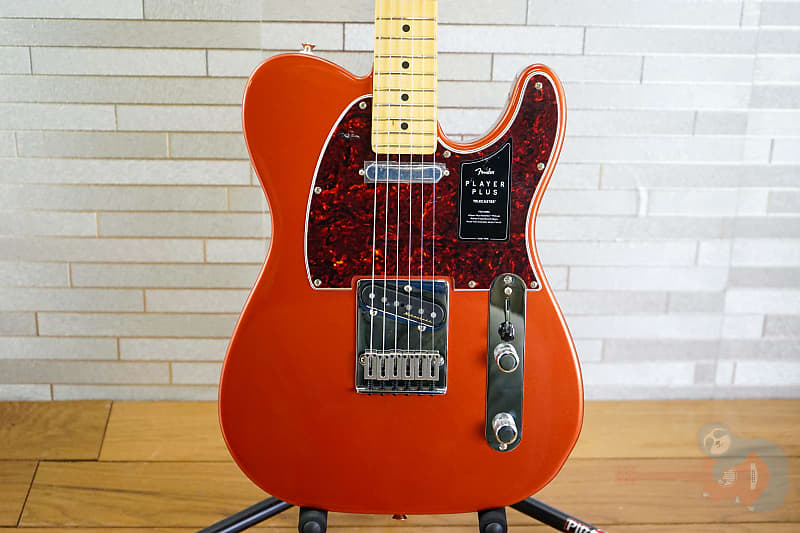 Fender Player Plus Telecaster with Maple Fretboard Aged Candy Apple Red - $698 at Reverb
