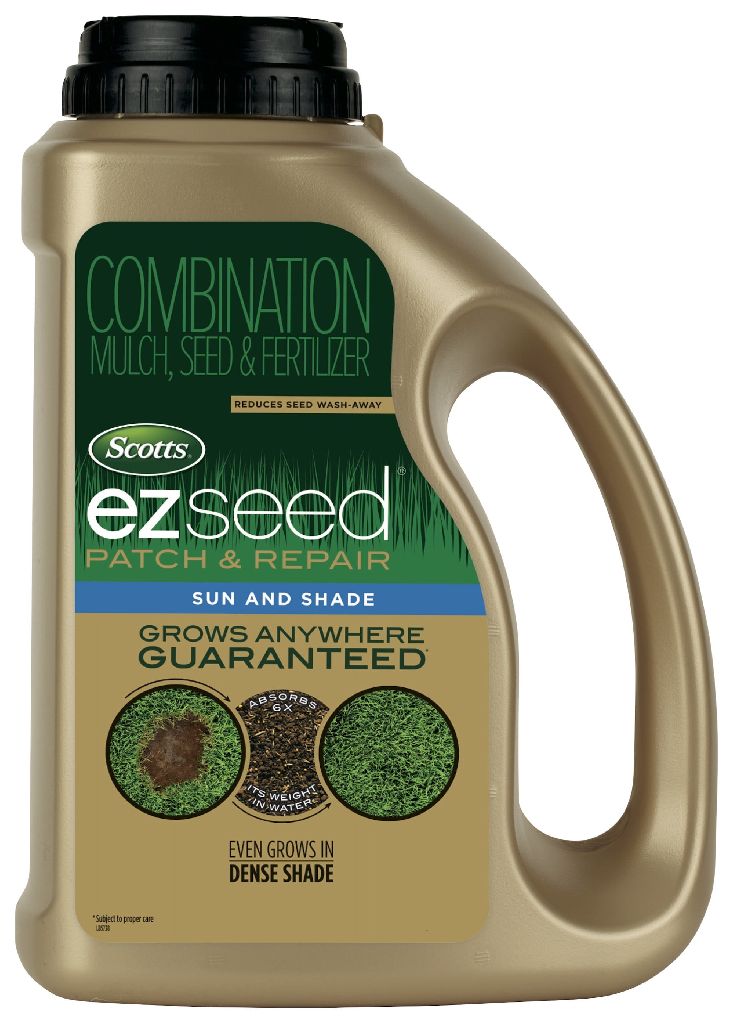 Scotts: 3.75-lbs EZ Seed Patch & Repair Sun & Shade + $5 Walmart Cash $12.79, 33.94-lbs Turf Builder Triple Action + $20 Walmart Cash $68.97