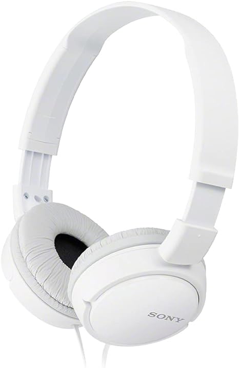 Sony ZX Series Wired On-Ear Headphones (White or Black)