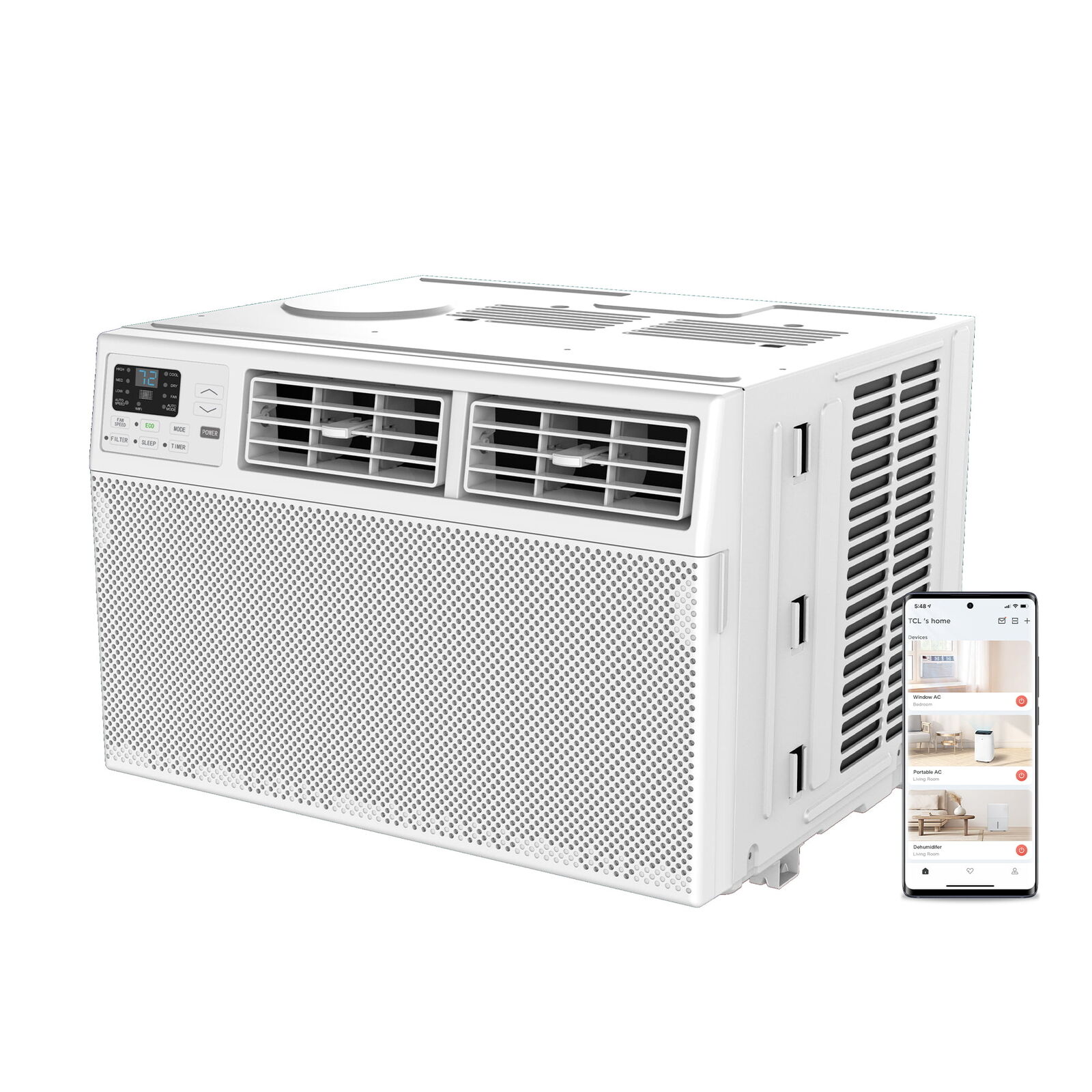 TCL W10W9E2-3 10,000 BTU Smart Window Air Conditioner