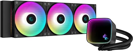 DeepCool LS720 SE CPU Liquid Cooler w/ 4th Gen Dual-Chamber Pump (Black)