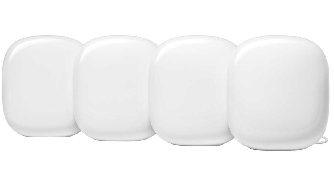 Google Nest Wifi Pro, Wi-Fi 6E, 4-pack Costco $199.97