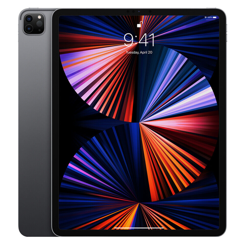 128GB Apple 12.9" iPad Pro 5th Gen Wi-Fi + Cellular (Unlocked, 2021)