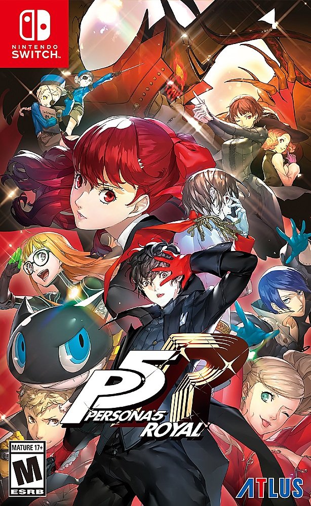 Nintendo Switch Games: Hasbro Game Night $15, Mario + Rabbids Sparks of Hope $20, Persona 5 $25 & More + Free Shipping