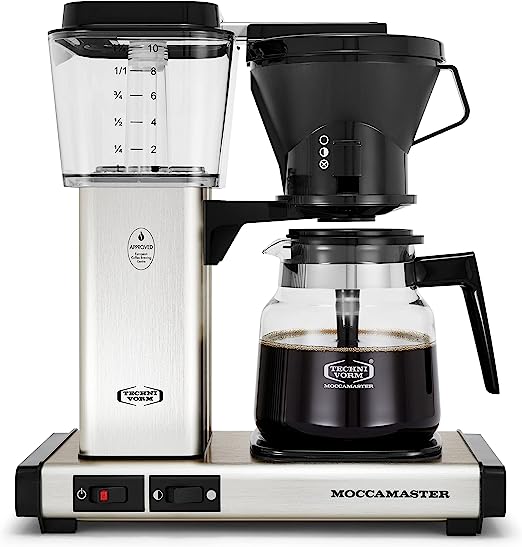 Prime Members: Technivorm 59691 KB 10-Cups Coffee Brewer (Brushed Silver)