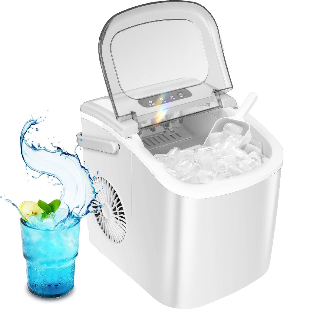 AGLUCKY Portable Ice Maker Countertop