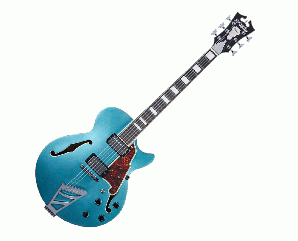 D'Angelico Premier SS w/ Stairstep Tailpiece Electric Guitar - Ocean Turquoise model $409.99