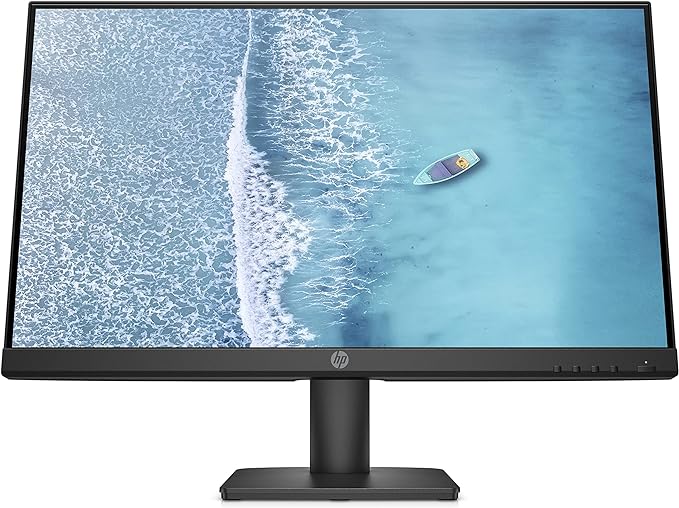 $104.99: HP 23.8" LED Backlit Monitor, low blue light (V241ib, Black)