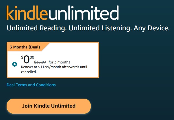 Select Amazon Prime Accounts: FREE 3-Month Kindle Unlimited Subscription, May First Read eBooks + $2 Credit Towards Select Kindle eBooks via