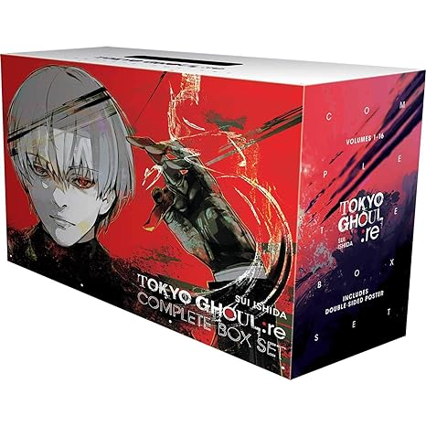 Tokyo Ghoul: re: Volumes 1-16 Complete Box Set (Paperback Books)