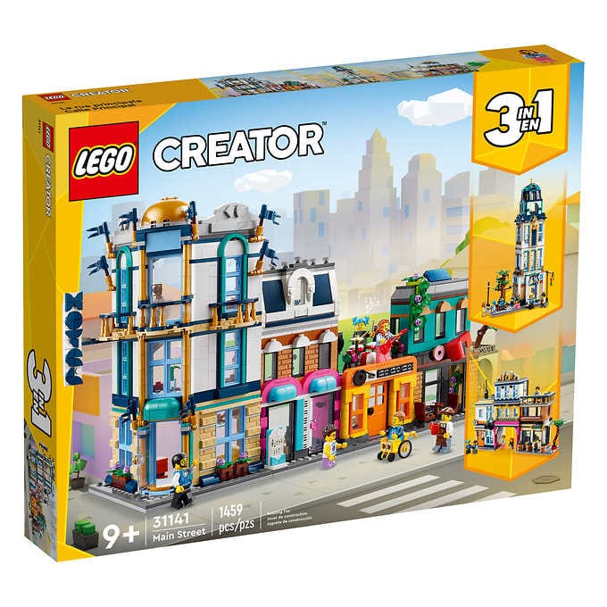 Costco Members: 1459-Piece LEGO Creator 3-In-1 Main Street Building Set