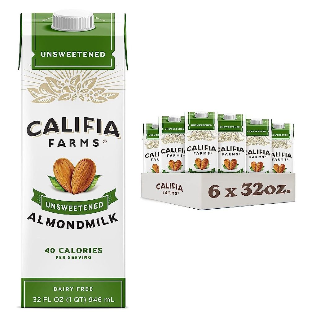 [S&S] $13.97: 6-Pack 32-Oz Califia Farms Almond Milk (Unsweetened) at Amazon