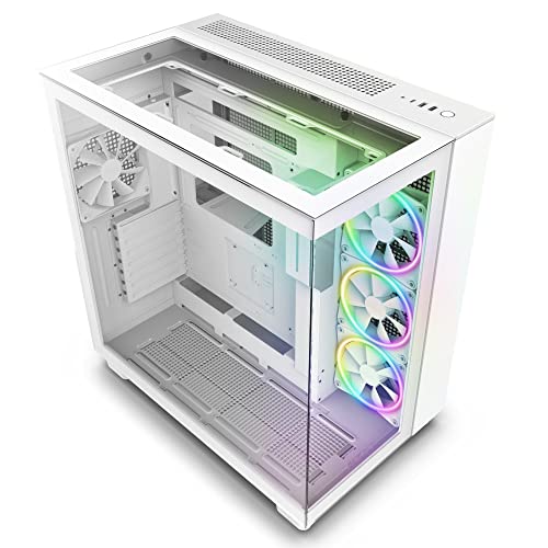 $150: NZXT H9 Elite Dual-Chamber ATX Mid-Tower PC Gaming Case (White) at Amazon