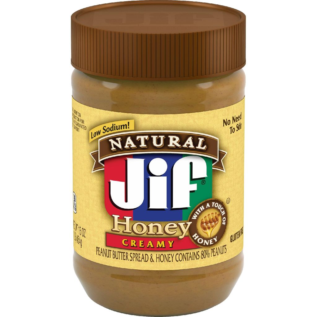 16-Oz Jif Natural Honey Creamy Peanut Butter Spread $2.18 w/S&S + Free Shipping w/ Prime or on $35+
