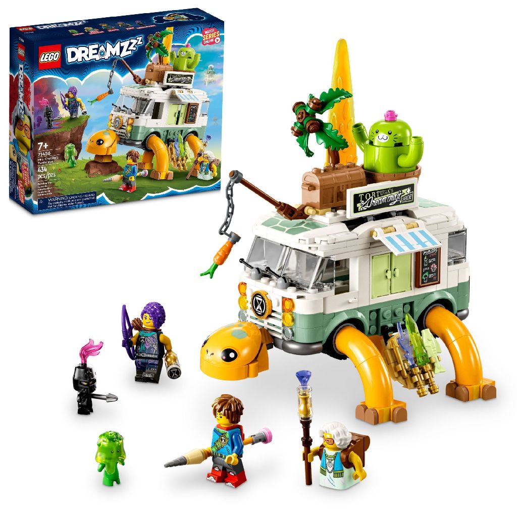 434-Piece LEGO DREAMZzz Mrs. Castillo's Turtle Van Building Set $28 + Free Shipping w/ Walmart+ or on $35+