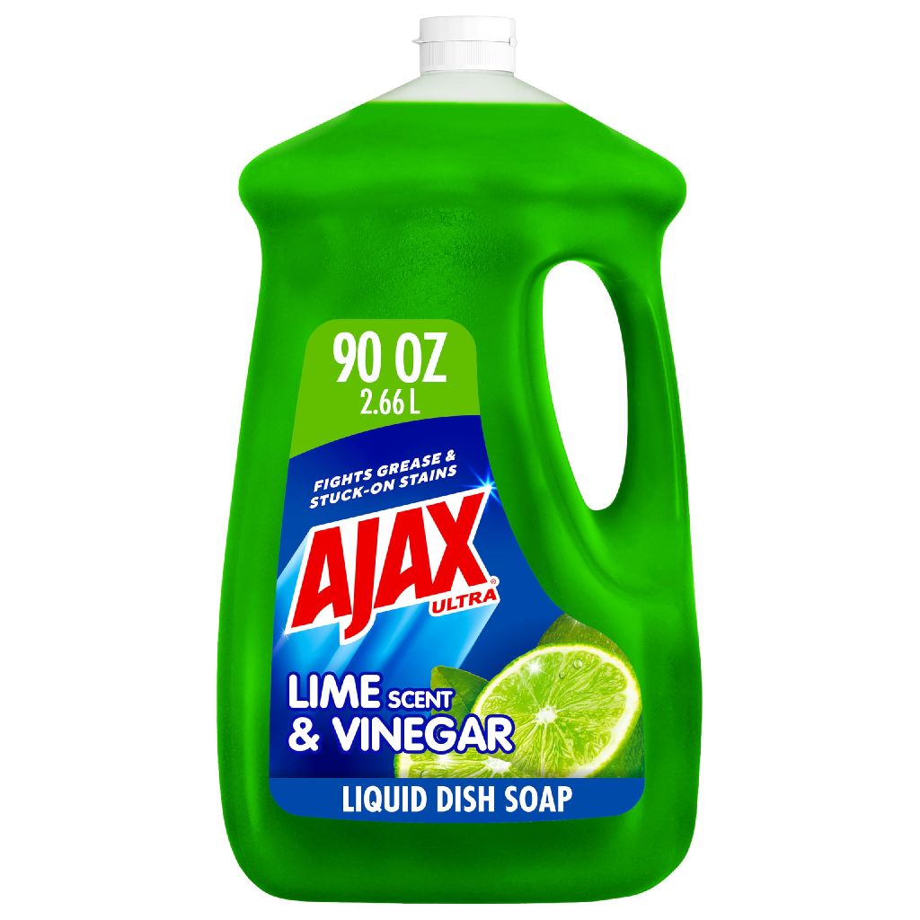 90-Oz Ajax Ultra Liquid Dish Soap (Vinegar and Lime Scent) $4.47 w/ S&S + Free Shipping w/ Prime or on $35+