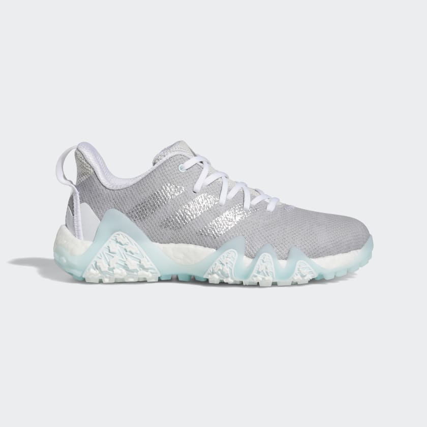 adidas Women's CodeChaos 22 Spikeless Golf Shoes (Grey One/Silver Metallic) $36 + Free Shipping